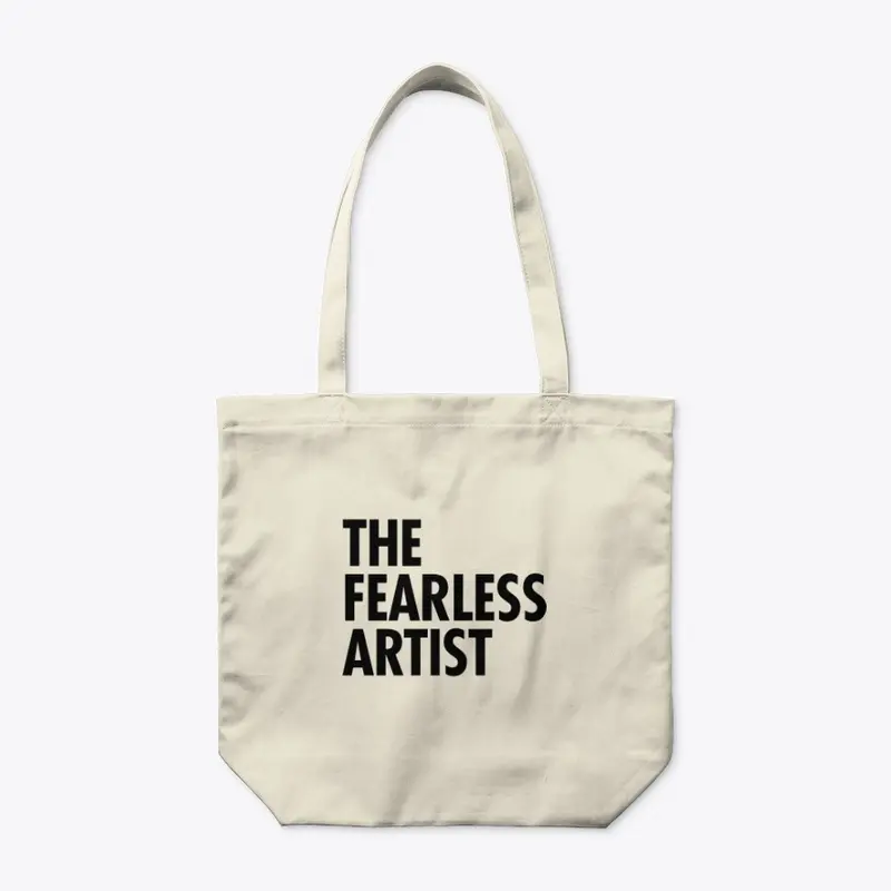 The Fearless Artist Tote Bag - Tan